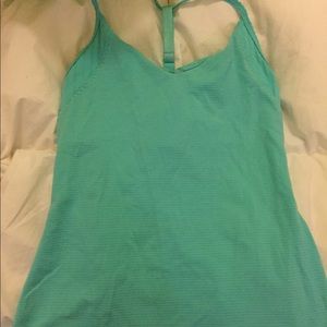 Lululemon teal tank lightly used